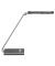 Schreibtischlampe MAULpure 820 22 95, LED, dimmbar, mit USB-Ladeanschluss, mit Standfuß, silber
