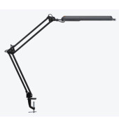 LED-Schreibtischlampe MAULatlantic, schwarz, mit Tischklemme
