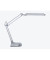 LED-Schreibtischlampe MAULatlantic, silber, mit Standfuß