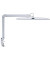 LED-Schreibtischlampe MAULwork, wei&szlig;, mit Tischklemme, dimmbar