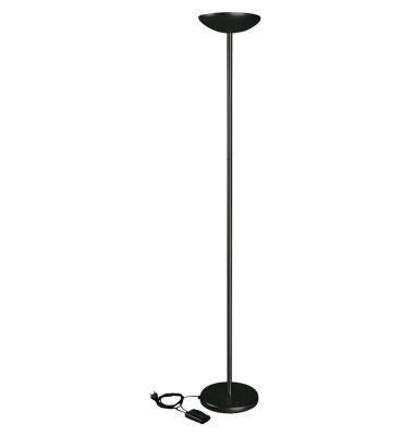 Halogen-Stehlampe MAULsky, schwarz, mit Standfuß, dimmbar