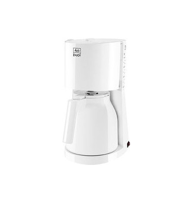 Kaffeemaschine Enjoy Therm II, weiß, Thermoskanne für bis zu 8 Tassen Kaffeemaschine Enjoy Therm II, weiß, Thermoskanne für bis zu 8 Tassen
