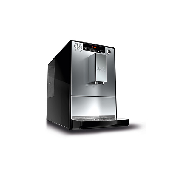 Bürobedarf schwarz-silber, Melitta Thüringen Café Espresso CAFFEO Crème, Solo - Kaffeevollautomat,