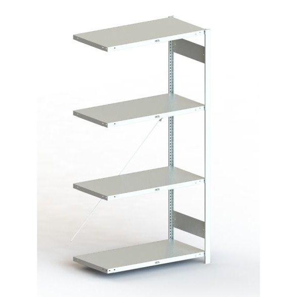 4026212259988 - Meta-regalbau Gmbh&cokommanditgesellschaft - Steckregal H2000xB1000xT500mm Anbaurverz1 Rahmen4 FbdTrgf150 4026212259988 - Meta-regalbau Gmbh&cokommanditgesellschaft - Steckregal H2000xB1000xT500mm Anbaurverz1 Rahmen4 FbdTrgf150