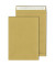 Faltentaschen BlessOf 30021431, E4, ohne Fenster, haftklebend, 40mm-Falte, 150g, braun