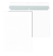 Versandtaschen 30025137, lange Seite offen, C4, ohne Fenster, haftklebend, 100g, weiß