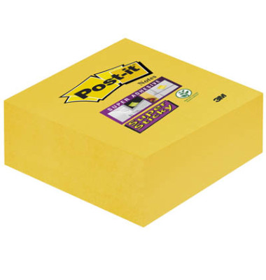 Haftnotizen 2014-S, Super Sticky, 76x76mm, gelb, quadratisch
