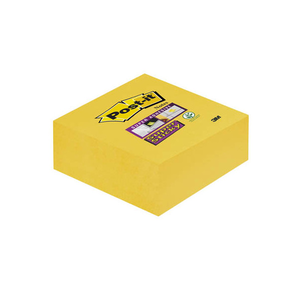 4001895915383 - Haftnotizwürfel Super Sticky narzissengelb 76x76mm 270 Bl 4001895915383 270 Blatt