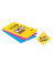 Haftnotizen 4690-S3R, Super Sticky, 101x152mm, gelb/blau/pink, liniert, rechteckig