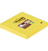 Haftnotizen 654-S6, Super Sticky Notes, 76x76mm, gelb, quadratisch