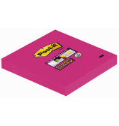 Super Sticky Notes 654S pink 76x76mm 1x90 Bl