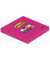 Super Sticky Notes 654S pink 76x76mm 1x90 Bl
