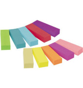 Index Haftstreifen Page Marker 10 Intensivfarben 12,7x44,4mm 10x50 Bl