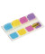 Haftmarker 676-AYPV, Index Strong, 16x38mm, 4-farbig sortiert, ohne, Z-Notes, rechteckig