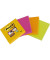 Haftnotizen 6910YPOG, Super Sticky Notes, 48x48mm, 4-farbig sortiert (gelb/orange/pink/gr&uuml;n), quadratisch
