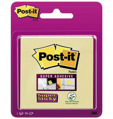 Haftnotizen 6920SS-CY, XL-Notes, 76x76mm, gelb, quadratisch