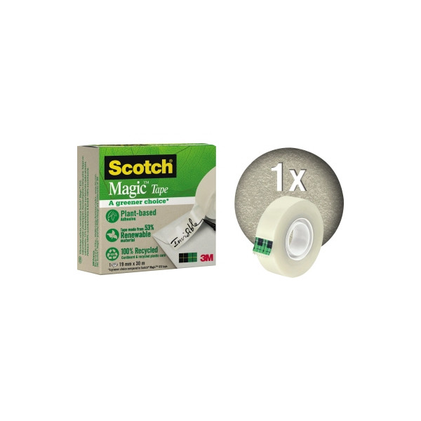 0051141405995 - Klebeband Magic A greener choice 19mm x 30m 0051141405995 30 Meter