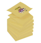Haftnotizen R33012SY, Super Sticky Z-Notes, 76x76mm, gelb, quadratisch