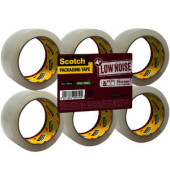 Packband S5066T6, 50mm x 66m, PP, leise abrollbar, transparent