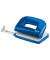 Bürolocher E 210 Evolution 60-E21003, blau/grau, bis 1mm 10 Blatt, mit Anschlagschiene