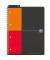 Collegeblock 400010756 Managerbook, kariert / kariert Rand beidseitig, A4, 80g, schwarz, 160 Blatt
