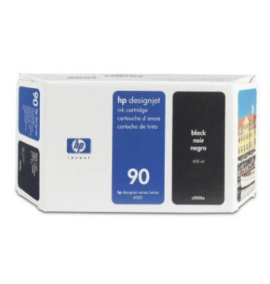 Druckerpatrone HP 90 C5058A (90), schwarz, ca. 1200 Seiten