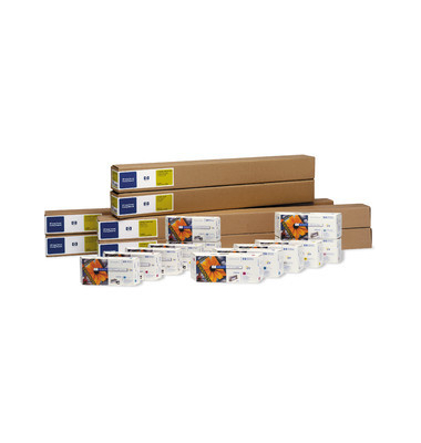 Plotterpapier HP Bright White Inkjet Paper C6810A, A0+, 914mm x 91m, hochwei&szlig;, 90g