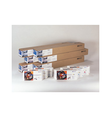 Plotterpapier HP Heavyweight Coated Paper C6977C, 1524mm x 30,5m, hochwei&szlig;, 130g
