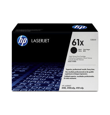 Toner 61X schwarz ca 10000 Seiten Toner 61X schwarz ca 10000 Seiten