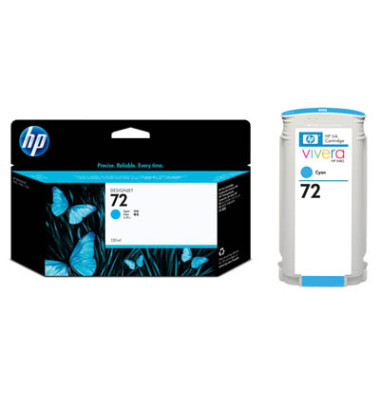 Druckerpatrone 72 C9371A (HP 72), cyan, ca. 900 Seiten