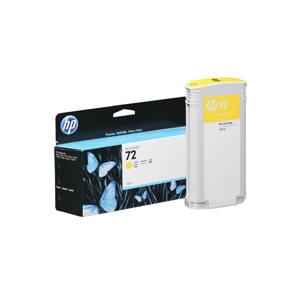 0808736779821 - Hewlett Packard - hp 72 Original Druckerpatrone gelb mit hoher Kapazität C9373A (C9373A)