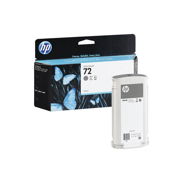 0808736779845 - Hewlett Packard - hp 72 Original Druckerpatrone grau mit hoher Kapazität C9374A (C9374A)