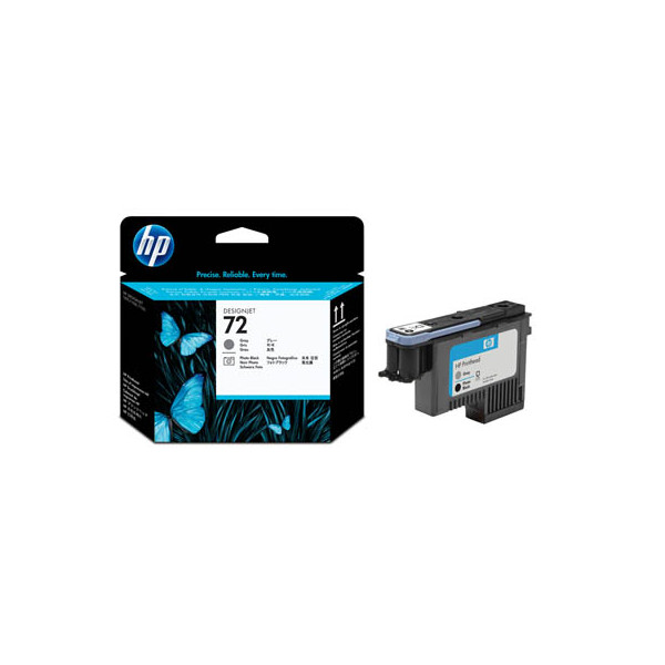 0808736779593 - Hp Printhead No 72 Gray and Photo Black Schwarz (C9380A) (C9380A) - Hewlett Packard