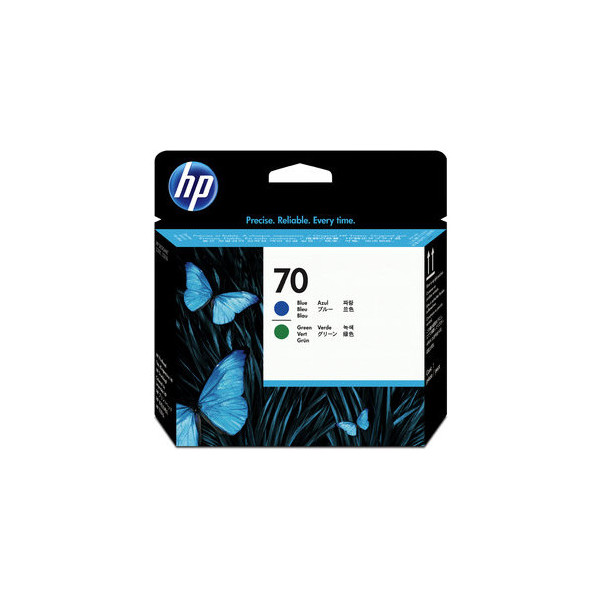 0882780527508 - Hewlett Packard 70 Blau grün Druckkopf für DesignJet Z3100 (C9408A) (C9408A)