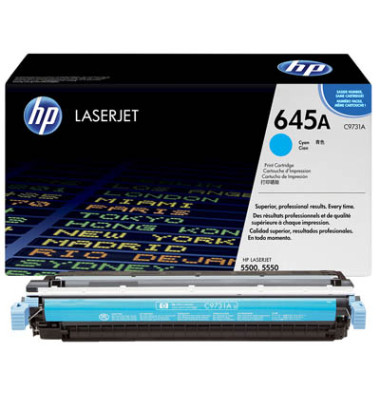 Toner 645A cyan ca 12000 Seiten