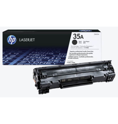 Toner CB435A (35A), schwarz, ca. 1500 Seiten