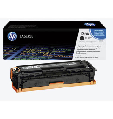 Toner CB540A (125A), schwarz, ca. 2200 Seiten