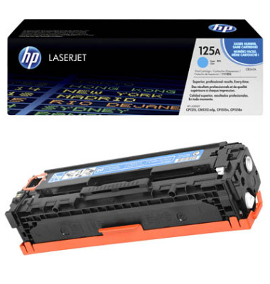 Toner CB541A (125A), cyan, ca. 1400 Seiten