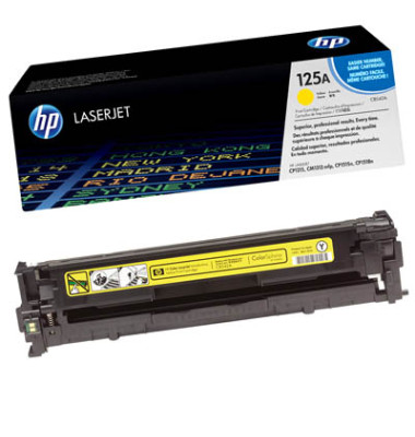 Toner CB542A (125A), gelb, ca. 1400 Seiten