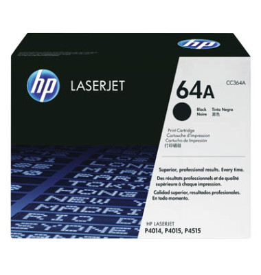Toner CC364A (64A), schwarz, ca. 10000 Seiten