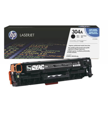 Toner CC530A (304A), schwarz, ca. 3500 Seiten