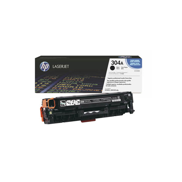 0883585301492 - CC530A 304A (CC530A) schwarz Tonerkartusche CC530A 0883585301492