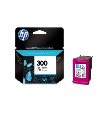 Druckerpatrone 300 CC643EE (300), color (cyan/magenta/gelb), ca. 165 Seiten