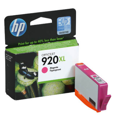 Druckerpatrone 920XL CD973AE (920XL), magenta, ca. 700 Seiten