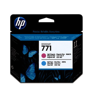 Druckkopf 771, CE019A hellcyan/hellmagenta Druckkopf 771, CE019A hellcyan/hellmagenta