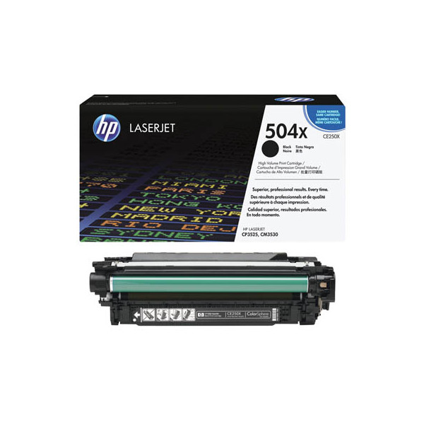 0883585595693 - Sparen Sie bis zu 100 Euro beim Kauf eines Sets aus Original HP Original 504X Toner schwarz hohe Kapazität 10500 Seiten (CE250X)