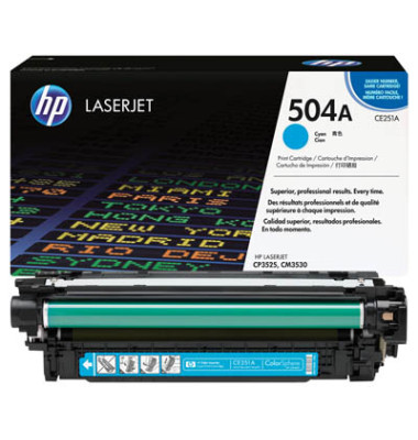 Toner 504A cyan ca 7000 Seiten