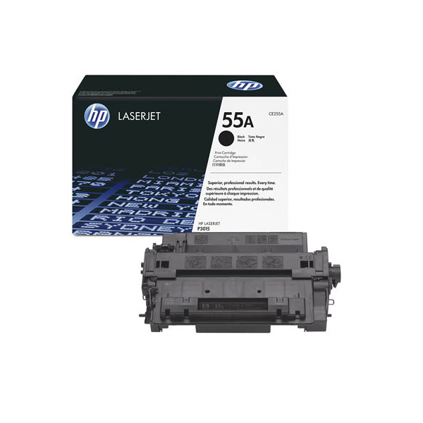 0884420133698 - Toner CE255A (55A) - Schwarz - Kapazität 6000 Seiten (CE255A)