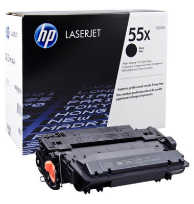 Toner 55X schwarz ca 12500 Seiten