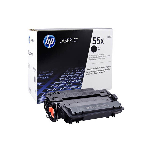 0884420133704 - HP Original 55X Toner schwarz hohe Kapazität 12500 Seiten (CE255X)